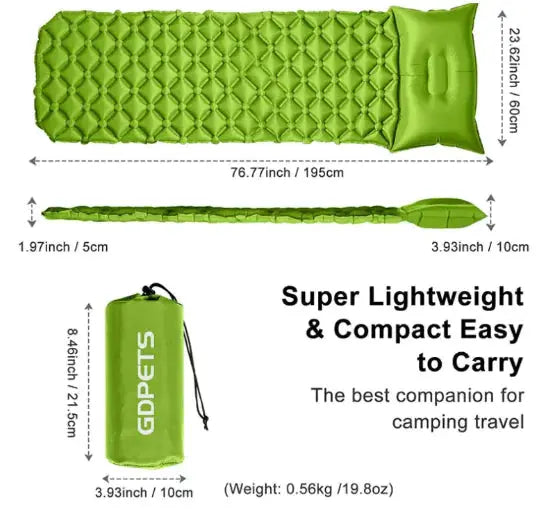 HerPillow Inflatable Sleeping Pad HerPillow.store