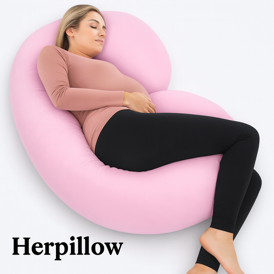 HerPillow® Maternity Waist Support Pillow – Relieve Back & Hip Pain | 30x57x7cm