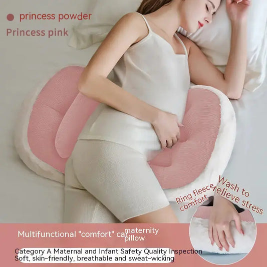 HerPillow U-shaped Pregnancy Support Pillow for Side Sleeping HerPillow.store