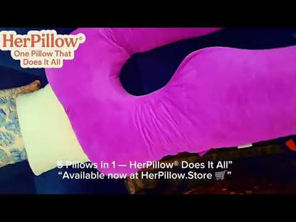 HerPillow Ultimate 5-in-1 Full-Body Pillow