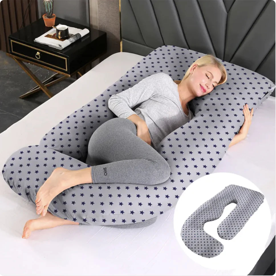 Pregnancy Waist Support Pillow for Side Sleeping | Maternity Belly Relief Cushion