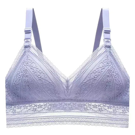Sexy Lace Nursing Bra for Pregnant Women (Wireless) HerPillow.store