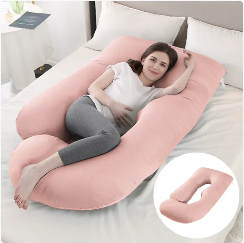 Pregnancy Waist Support Pillow for Side Sleeping | Maternity Belly Relief Cushion